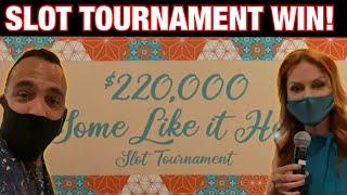  $220,000 VIP SLOT TOURNEY @ Cosmo!! | King Jason WINS 10,000! 