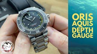 ORIS Aquis Depth Gauge: simply genius! | ⌚️WatchTheReview⌚️| 4K