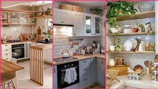 100+ Elegant cottage small kitchen design ideas |cottage kitchen decoration Ideas #kitchen #cottage