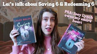 Book Review - Saving 6 & Redeeming 6 by Chloe Walsh (Boys of Tommen)