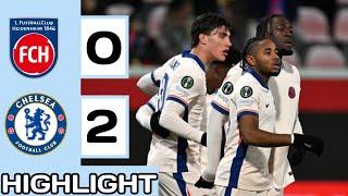 HEIDENHEIM VS CHELSEA FC (0-2) | EXTENDED HIGHLIGHT & ALL GOALS HD | EUROPA CONFERENCE LEAGUE 24/25