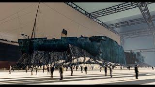 Titanic Wreck In Museum