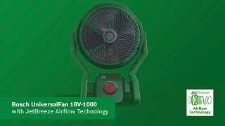 Cordless Fan - Bosch UniversalFan 18V-1000