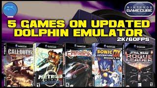 Gamecube - 5 Games on Updated Dolphin Emulator (2K/60FPS)