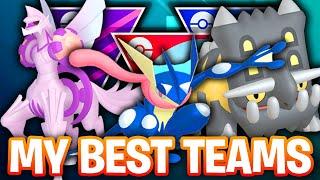 MY *BEST* 3 TEAMS FOR EACH LEAGUE IN POKEMON GO SEASON 17 (FT. LILY) | GO BATTLE LEAGUE