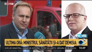 Adrian Ursu, după demisia ministrului Sănătăţii: Mie îmi sună mai degrabă a dezertare decât