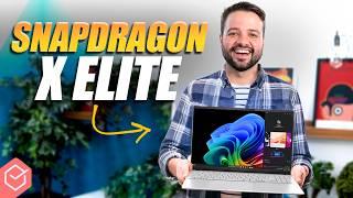 O PRIMEIRO NOTEBOOK com SNAPDRAGON X ELITE que botamos a mão! // ASUS VIVOBOOK S 15