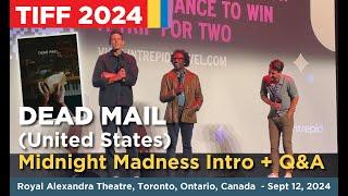 Dead Mail (USA; 2024) TIFF Q&A with directors/writers Joe DeBoer, Kyle McConaghy, actor Tomas Boykin