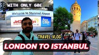 LONDON TO ISTANBUL, TURKEY WITH PEGASUS AIRLINES | TRAVEL VLOG | Wandering With MBA | EP: 01