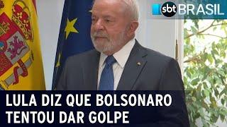 Lula diz que Bolsonaro tentou dar golpe | SBT Brasil (27/04/23)