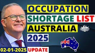 Australia Occupation Shortage List 2025: Top Jobs | Australia Visa Update