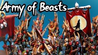 Warhammer Army Showcase. Beastmen, Beast Herds