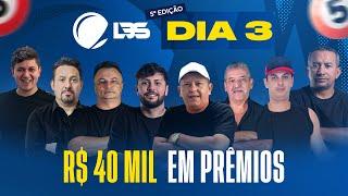 LBS 5 - DIA 3 - BAIANINHO, FELIPINHO, NOEL e GRANDES NOMES - SINUCA AO VIVO - @canalsinuca