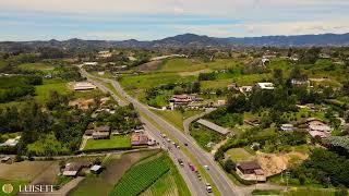 Vuelo en Drone desde Marinilla hasta El Santuario, Antioquia, Colombia. 2023