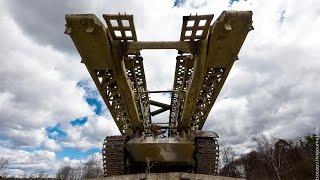 Abandoned Soviet military base in the forest near Moscow