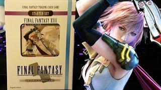 Final Fantasy 13 Starter Set Unboxing ( Final Fantasy TCG )