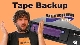 Should I use TAPE BACKUP in 2023? LTO-5 Drive with Proxmox Backup Server