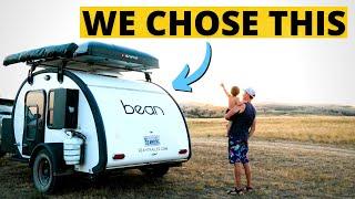 Why We Chose a BASE MODEL Fiberglass Teardrop Trailer