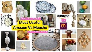 Most Useful Amazon vs Meesho Home Finds ️ Get Classy Home in Affordable Cost