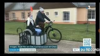 France 3 Centre-Val de Loire : Découvrez le reportage sur le Side Bike de l'APHP