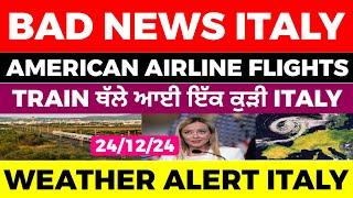 24/12 ITALIAN NEWS IN PUNJABI - PUNJABI AMICI CHANNEL - ITALY PUNJABI NEWS CHANNEL