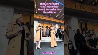 Jennifer Simard’s viral: “That was rude” (Death Becomes Her)