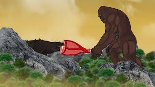 When Kong was robbed of food by Doug.