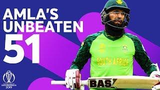 Hashim Amla's Unbeaten 51 in Warm-up Game | ICC Cricket World Cup 2019