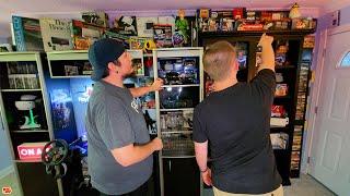THIS is a WELL Curated Retro Game Collection! | Game Room Tour