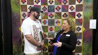 Hugo Dos Santos - EMILIA - Semi-Finalist - 2025 AQS QuiltWeek - Paducah