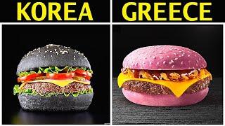 अलग-अलग देशों में MC DONALD'S कैसे BURGERS बेचता है? Eating McD around The World