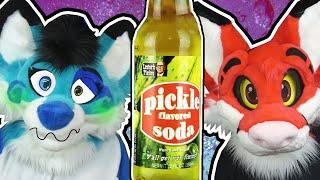  Furries try GROSS SODA CHALLENGE 