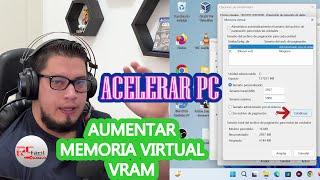 Como ACELERAR tu PC al MÁXIMO (100%) Aumentando el tamaño de la MEMORIA VIRTUAL (VRAM)