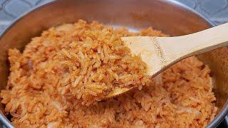 How to make MEXICAN RICE | Easy recipe for Mexican Red Rice