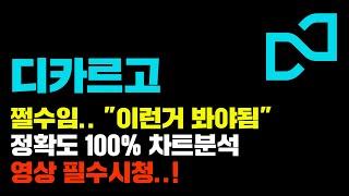 디카르고 [긴급] 12월 "이런자리" 무조건 봐야됨... 어쩔수없음...! 정확도 100% 차트분석, 영상 필수시청 #코인시황