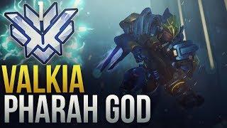 Valkia - RANK 1 WORLD PHARAH GOD - Overwatch Montage