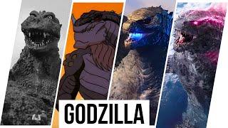 Godzilla Evolution in Movies & TV Shows & Cartoons / Facts (1954-2024)