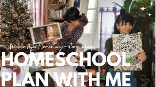 Homeschool Plan With Me l Middle Ages Elementary History