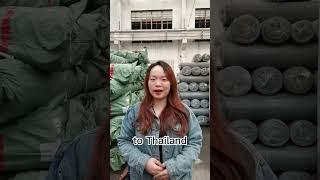 Containers of denim fabric loaded to Thailand, Jean fabric factories in China,  manufacturer