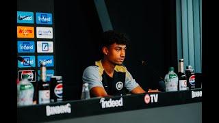 "Auf einmal sitzt Mario Götze neben dir" I Die Pressekonferenz mit Neuzugang Nathaniel Brown