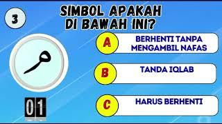 KUIS TAJWID:MENAMBAH PENGETAHUAN TENTANG ILMU TAJWID DENGAN MENJAWAB KUIS@belajartajwidpemula6826