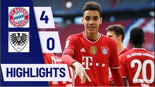 Bayern Munich vs Preußen Münster 4:0 All Goals &Extended Highlights