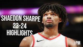 Shaedon Sharpe's INSANE 2023-2024 Highlight Mixtape 