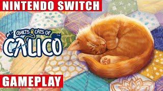 Quilts and Cats of Calico Nintendo Switch Gameplay