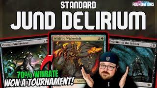 This new Delirium deck WON a Tournament!! | MTG Arena Ranked