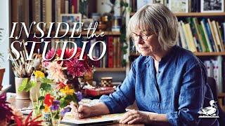 Inside the Studio | Angie Lewin, artist | Country Living UK