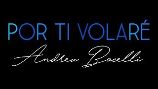 Por Ti Volaré by Andrea Bocelli (Violin Music Sheet/Score/Partitura)