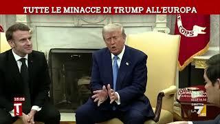 Tutte le minacce di Trump all'Europa