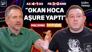 CANLI | AZ - Galatasaray & Fenerbahçe - Anderlecht Maç Sonu | Nihat Kahveci, Nebil Evren | Kontratak