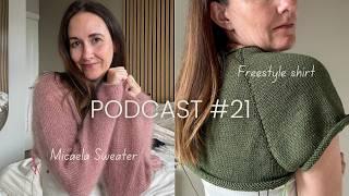 Why am I still knitting for summer? Freestyle Shirt cast on // Goodknits Knitting Podcast 21